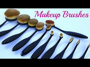 Кисти для макияжа с Aliexpress ❖ Набор овальных кистей | Karina Papag