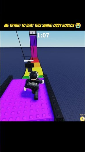 Me Trying To Beat This Swing Obby Roblox Lol 🤣 #roblox#fyp
