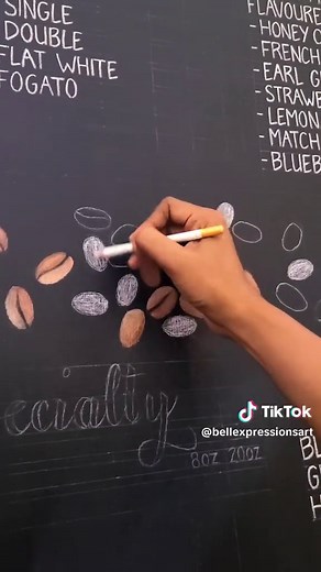 Creating a Beautiful Menu Board for 5AM Coffee Shop