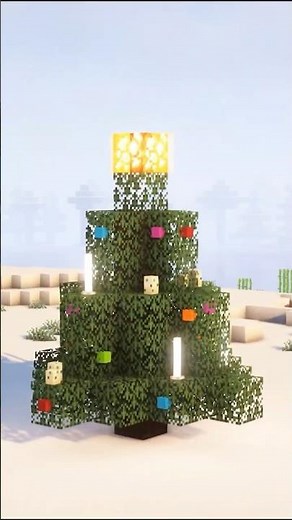 Minecraft Christmas Tree🎄 #HolidaysWithYouTube
