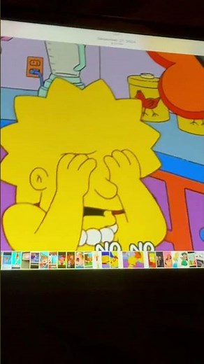 The Simpsons Lisa Crying