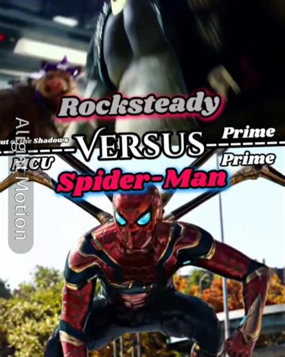 Rocksteady Vs. Spider-Man