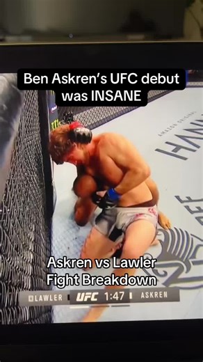 What other UFC debuts should I analyze? #mma #UFC #fighting #fightanalysis #benaskren
