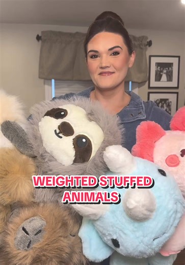 Easter basket upgrade!🐣 These weighted stuffed animals will make the perfect Easter gift! It’s a gift your child will actually use! #stuffedanimal #weightedstuffedanimal #eastergift #easterbasketstuffers