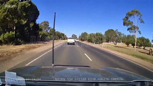 Overtakes 5 vehicles through roadworks nearly causing head on later turning right just up the road! Angle Vale Rd, Hillier | Dashcams Adelaide