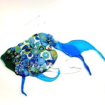 Making a Fused Glass Fish