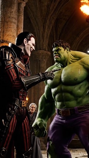 Hulk vs Vampire🧛‍♂️ vampire ne Hulk ki maa ko kitnep ker liya hei . #hulk
