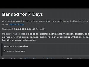 Funny Roblox Bans 24#