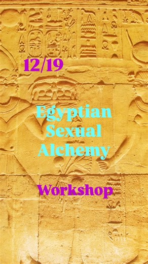 Solar Tantra School on Instagram: "Egyptian Sexual Alchemy Workshop is on Friday, 12/19. Some believe Master Sananda(Jesus) went to Egyptian Sexual Alchemy school, met Mary Magdalene. Please send a direct message for details.🙏https://solarkundalinitantra.com #tantra #yoga #sexuality newyork teachertraining couples london chakras certification kundalini breathwork meditation alchemy feminine masculine zen dailymailfemail Sananda love explorer paris shakti tantrayoga shiva"