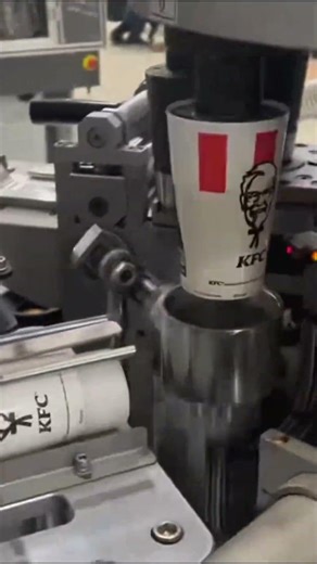 KFC Cola Cup Machine | Full-Auto for Fast-Food Beverage Lines#shorts #papercupmachines #love