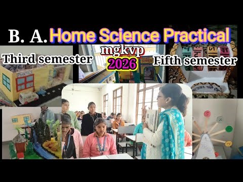 B. A. Third Sem., Fifth semester Home Science Practical Exam/Home Science Practical/B.A. Practical