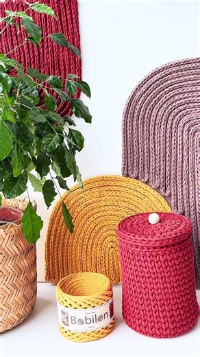 From Yarn to Baskets in Seconds 🧺