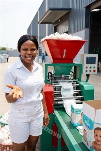 Inside a Diaper Factory – Amazing Baby Diaper Production Process