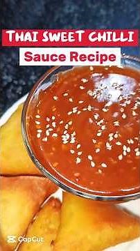 Homemade Thai Sweet Chilli Sauce Recipe - How To Make Sweet & Spicy Chilli Dipping Sauce At Home.