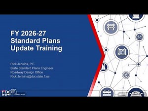 FY 2026-27 Standard Plans Update Training