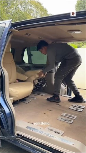 He Turned His New Car Into a Moving Wooden Heater to Survive the Cold Nights 😱