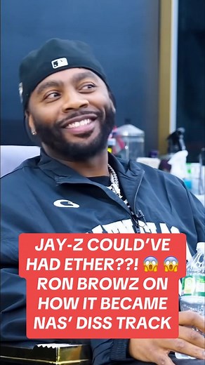 JAY-Z COULD’VE HAD ETHER 😳 RON BROWZ ON HOW IT BECAME NAS’ DISS TRACK - FULL CLIP OUT NOW ON @YouTube (LINK IN BIO) - #Nas #JayZ #RonBrowz #Ether #MyExpertopinion | Math Hoffa