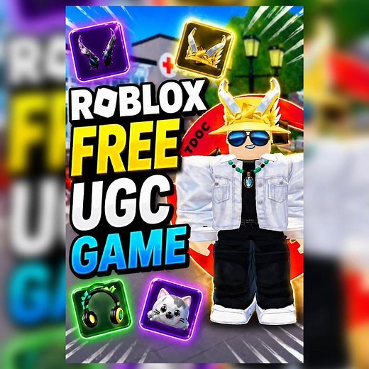 ROBLOX FREE UGC GAME 😱 | Get FREE Items FAST!