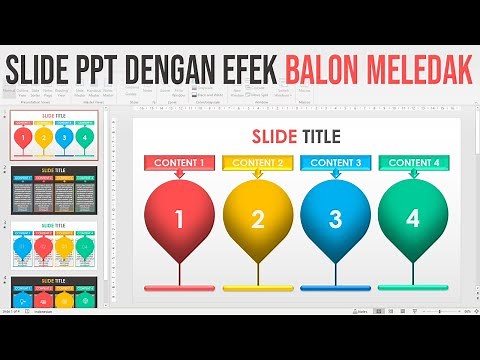 How to Create Attractive PPT Slides with Balloon Explosion Animation Effects