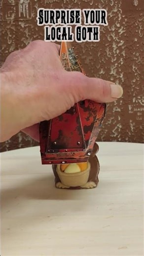 What about this Horror Easter Egg Holder – A DIY Papercraft Easter Project