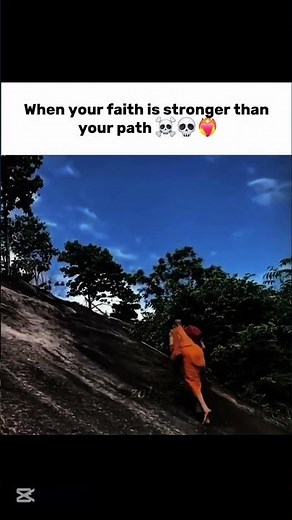 When your faith is stronger than your path ☠️💀❤️‍🔥 || #shorts #zo