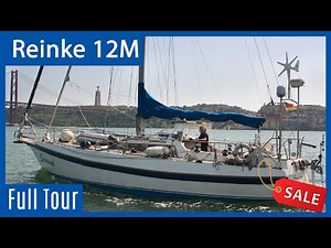 Reinke 12M Segelyacht steht zum Verkauf - Außen- und Innenansicht [VERKAUFT]