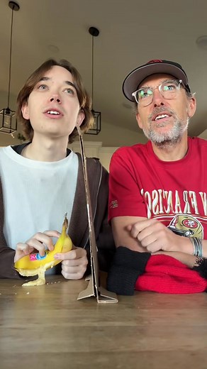 the banana making a mess 😭 | Josh Allan