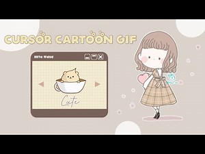 CURSOR CARTOON ANIMASI | CUTE PNG | FREE TO USE | By it's miftawahid