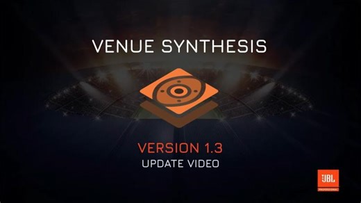 JBL Venue Synthesis 3D software updates and new features | Matt Bouck posted on the topic | LinkedIn