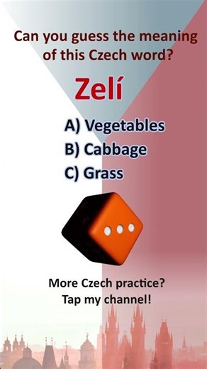 Guess This Czech Word! 🇨🇿 (#65) #learnczech #quiz #ceskyjazyk #english #czechlisteningpractice