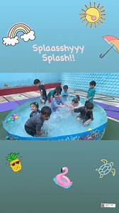 Ready, set, splash! ☀️💦🌊 Here is a sneak peek at the watery fun of splashtacular day! ✨☀️⛱️ Stay tuned for more fun adventure.✨🤩 #Sunnysplash #Admissionopens #Pingusway #splashtacular #Funday | Pingu's English School PECHS