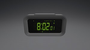 Alarm Clock - 3D model by daynamgibson