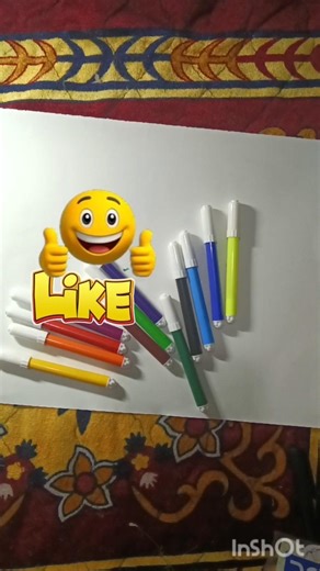 Pencil vs Sketch Pen Drawing 😱 | Play Store Logo Result Comparison