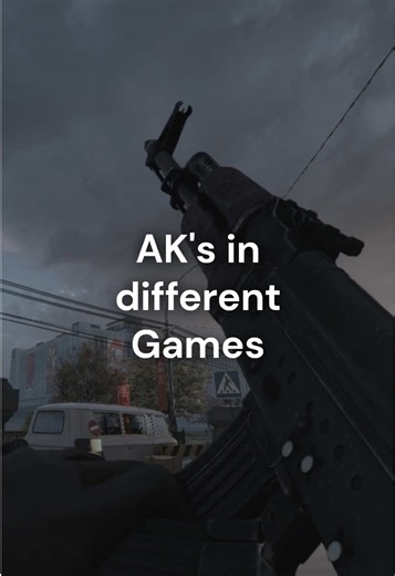 Comparing different AKs in games #armareforger #squadgame #rainbowsixsiege #cod #codcw #pc #ps5 #gaming #gameplay #comparison