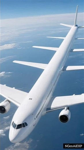 “✈️ Imagine boarding THIS futuristic plane… would you dare to fly in it? 🚀”