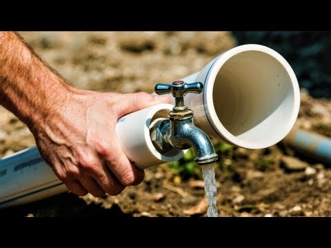 It's Possible! Here's How to Connect a Faucet to a Larger PVC Pipe!