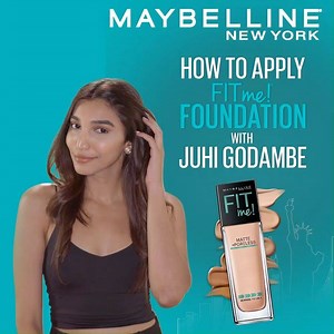 4.3K views · 81 reactions | Acing that natural base is easy when you follow our quick steps on how to apply the FitMe Foundation! | Maybelline New York | Facebook