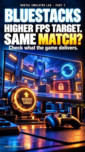 BlueStacks — Higher FPS target, same match? | Emulator Lab Part 2
