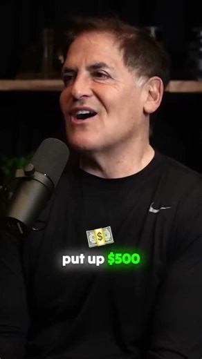 How Mark Cuban bootstrapped his first business with just $500.