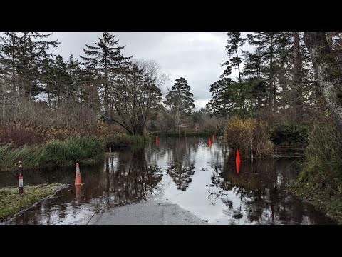Devils Lake State Recreation Area in Lincoln City, Oregon