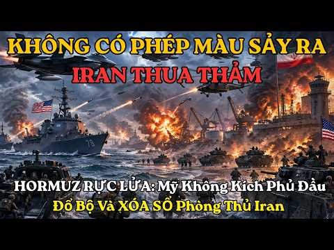 HORMUZ RỰC LỬA: Mỹ Không Kích Phủ Đầu – Đổ Bộ Và XÓA SỔ Phòng Thủ Iran | Chiến Trường Giả Lập
