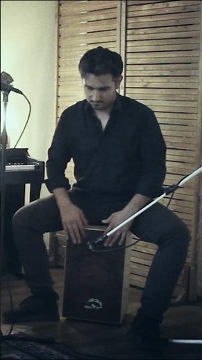 Playing Cajon with Guitar ... 📦 #cajon #percussion #guitar #comingsoon #cover #live #musician #music