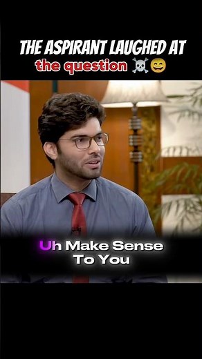 “When UPSC Aspirant Laughs at Panel’s Question 😲”