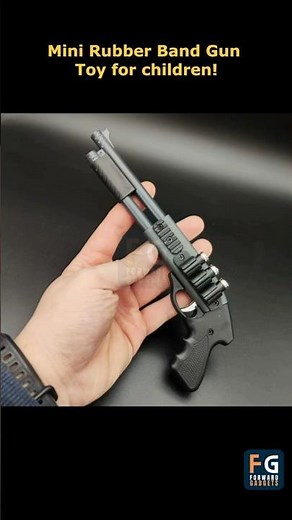 Mini Rubber Band Gun - The Ultimate Rubber Band Gun Toy for Children | Fun & Safe Shooting Toy!