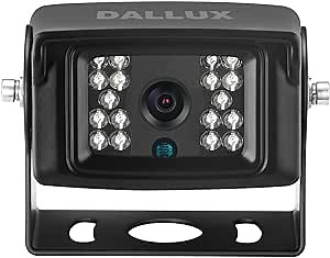 Truck Backup Camera with Parking Line Switch ON/Off for Bus/Travel Trailer/Van/Fifth Wheel/RV Camper