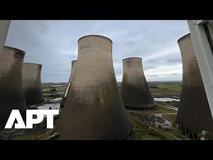 In 10 Seconds: Watch 8 Giant Cooling Towers Collapse in Record-Breaking UK Demolition | APT