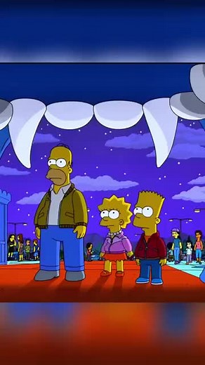Lisa Is Scared Of Zombies! 😱 #simpsons