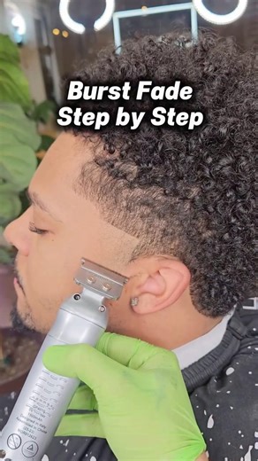 Flawless BURST FADE Barber Tutorial ⚡️ STEP BY STEP 💈✨ ‪@HowToFade‬