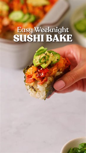 Easy Under 30-Minute Sushi Bake Recipe
