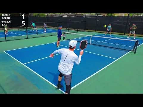 Mostly Senior 4.0+ Pickleball With Great Comeback